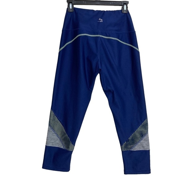 RBX Live Life Active Workout Leggings Size Medium Blue Gray - Picture 2 of 8